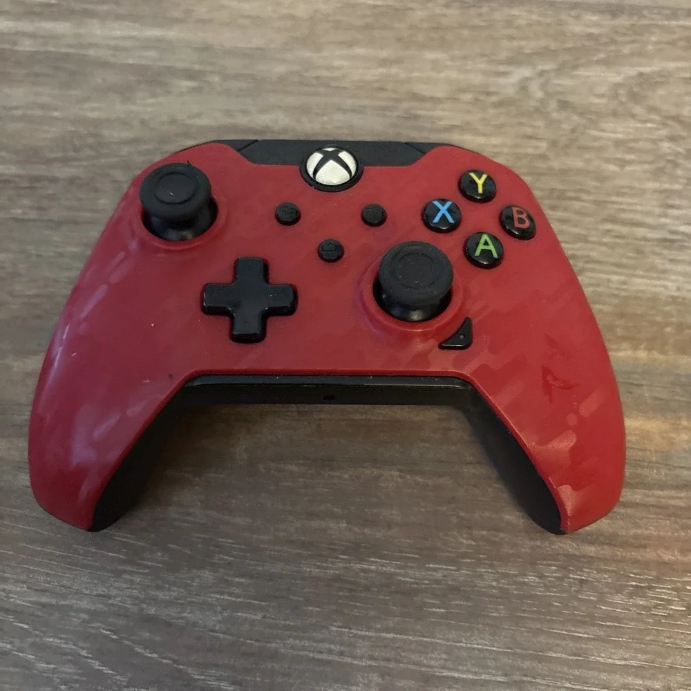 PDP Gaming Wired Controller Xbox Phantasm Red Camo 049-012-1‎ NO CORD